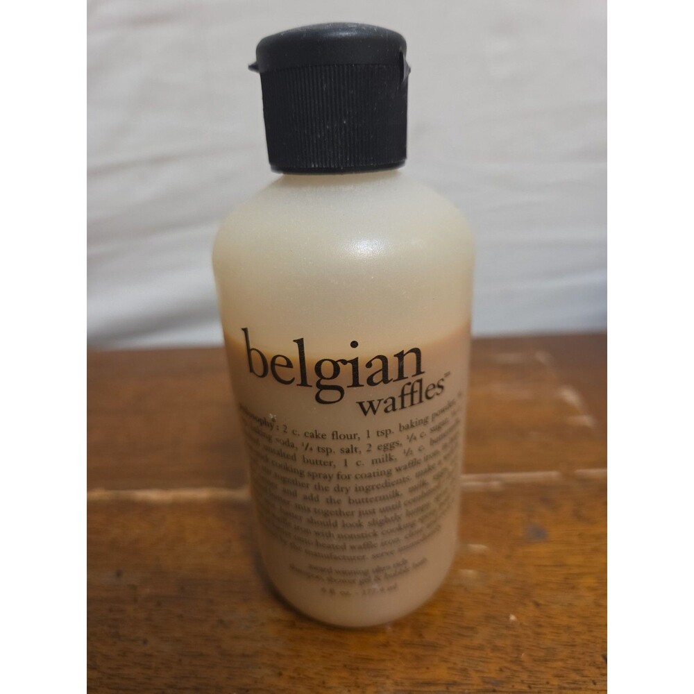 Philosophy Belgian Waffles 3-in-1 Shampoo Shower Gel Bubb Bath Body Wash 6 oz